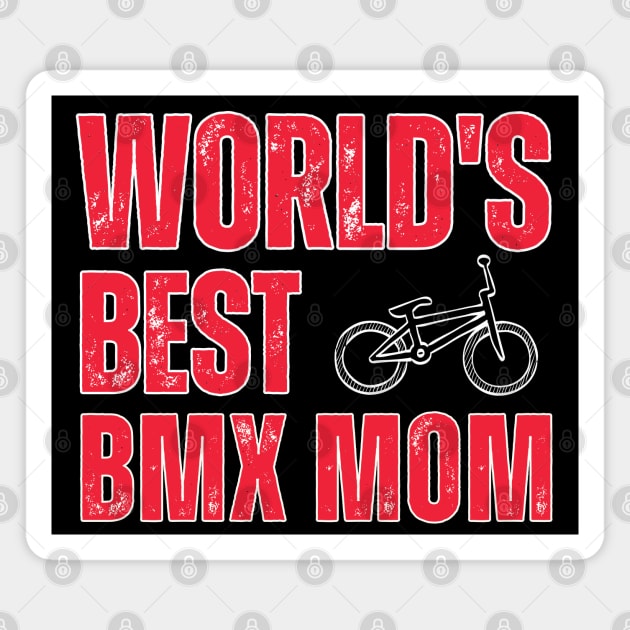 BMX Mom Magnet by footballomatic